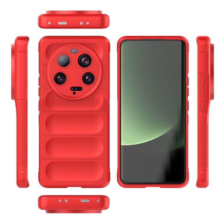 For Xiaomi 13 Ultra Magic Shield TPU + Flannel Phone Case(Dark Blue) - free shipping - PMC TechLife - Order now!