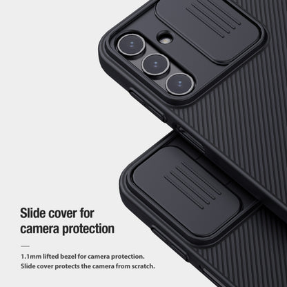 For Samsung Galaxy A25 NILLKIN Black Mirror Series Camshield PC Phone Case(Black) - Galaxy Phone Cases by NILLKIN | Online Shopping South Africa | PMC Jewellery | Buy Now Pay Later Mobicred