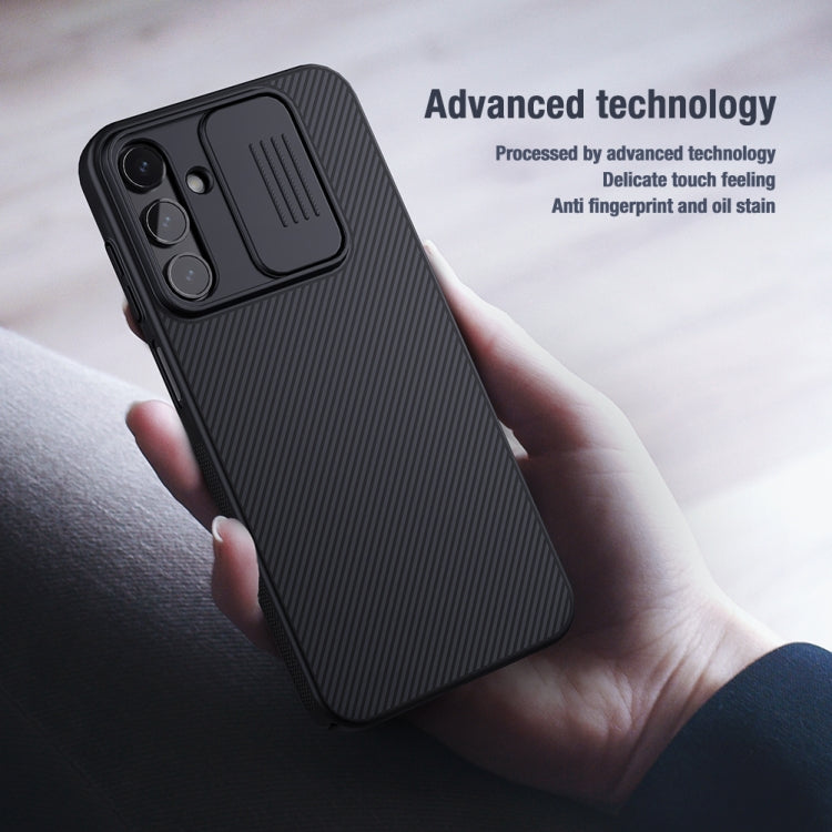 For Samsung Galaxy A25 NILLKIN Black Mirror Series Camshield PC Phone Case(Black) - Galaxy Phone Cases by NILLKIN | Online Shopping South Africa | PMC Jewellery | Buy Now Pay Later Mobicred