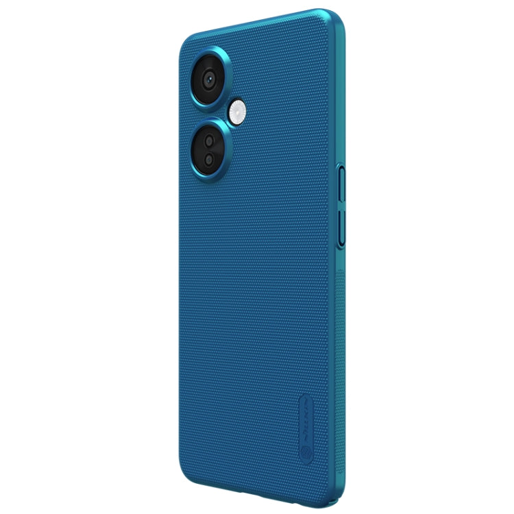 For OnePlus Nord CE 3 Lite NILLKIN Frosted PC Phone Case(Blue) - OnePlus Cases by NILLKIN | Online Shopping South Africa | PMC Jewellery