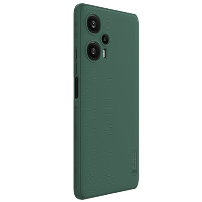 For Xiaomi Redmi Note 12 Turbo / Poco F5 NILLKIN Frosted Shield Pro PC + TPU Phone Case(Green) - Xiaomi Cases by NILLKIN | Online Shopping South Africa | PMC Jewellery