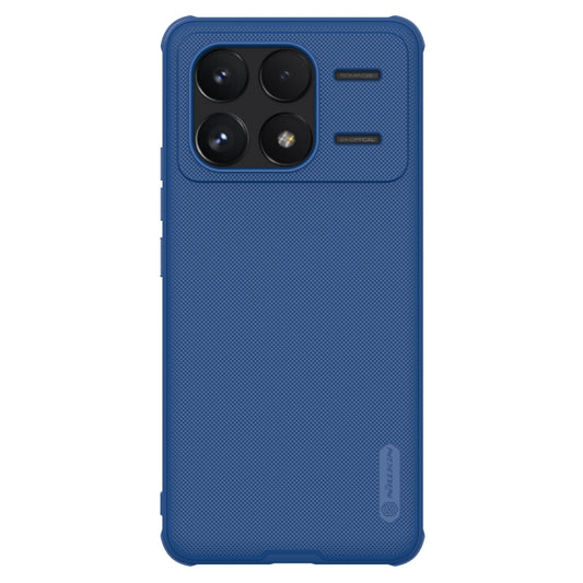 For Xiaomi Redmi K70 / K70 Pro NILLKIN Frosted Shield Pro PC + TPU Phone Case(Blue) - K70 Pro Cases by NILLKIN | Online Shopping South Africa | PMC Jewellery