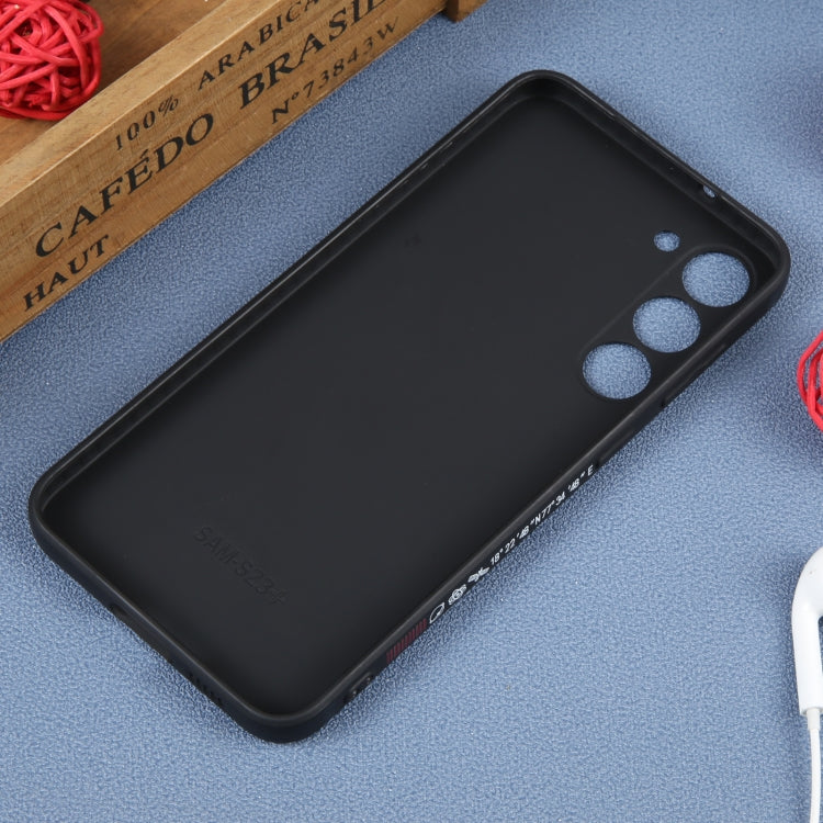 For Samsung Galaxy A50 Astronaut Pattern Silicone Straight Edge Phone Case(Flying Astronaut-Black) - free shipping - PMC TechLife - Order now!