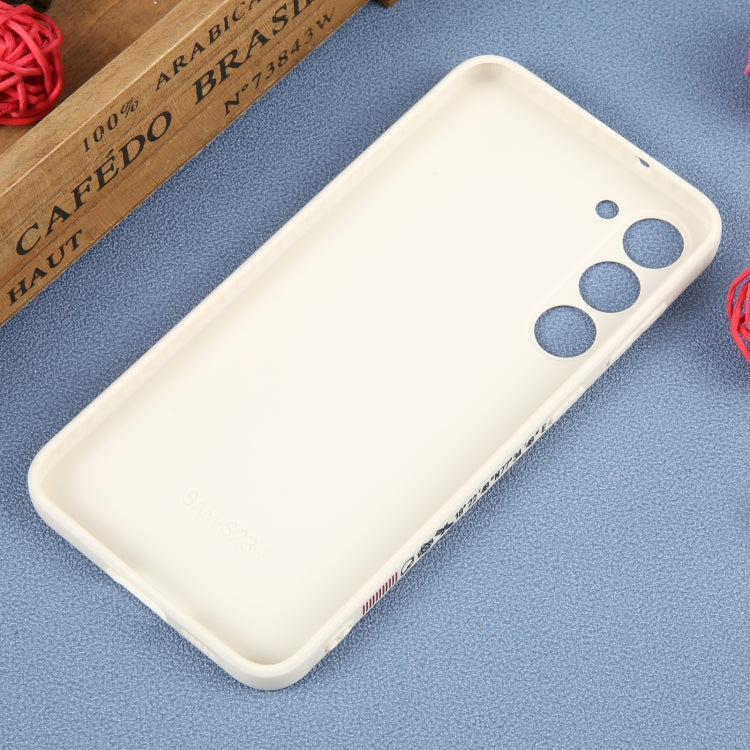 For Samsung Galaxy A32 5G Astronaut Pattern Silicone Straight Edge Phone Case(Flying Astronaut-White) - free shipping - PMC TechLife - Order now!