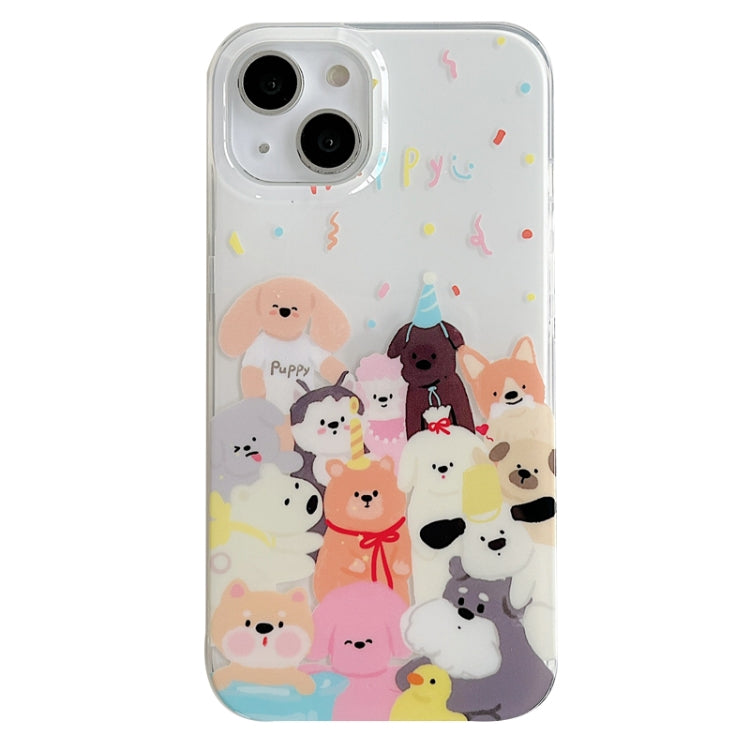 For iPhone 13 Pro Max IMD Cute Animal Pattern Phone Case(Dog) - free shipping - PMC TechLife - Order now!