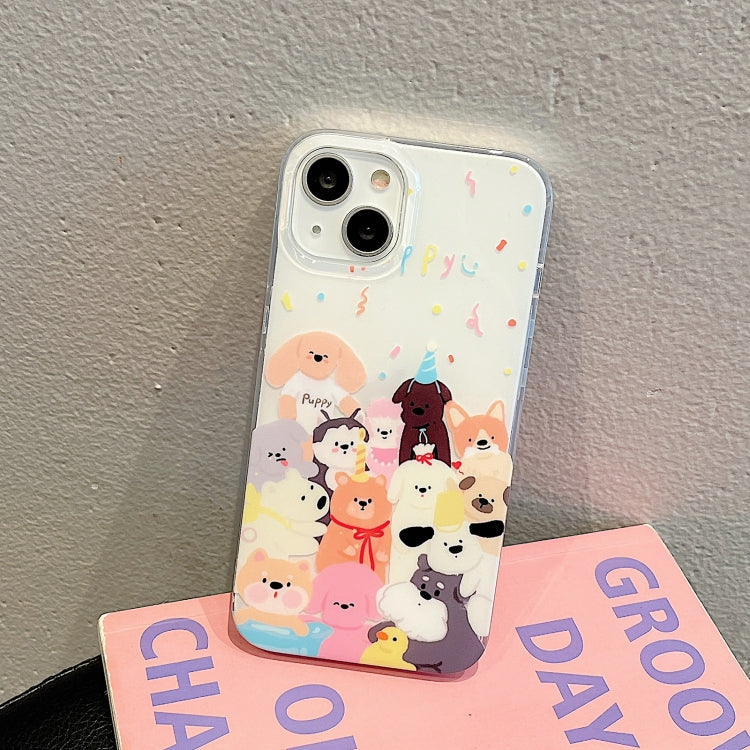 For iPhone 13 Pro Max IMD Cute Animal Pattern Phone Case(Dog) - free shipping - PMC TechLife - Order now!