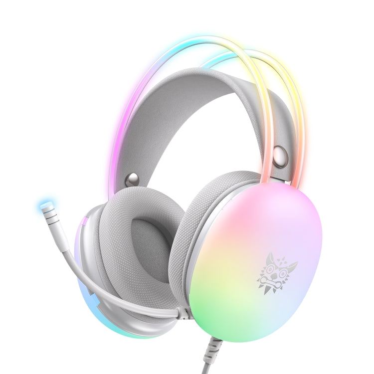 X25 RGB Wired Gaming Headset(Grey) - Multimedia Headset by PMC Jewellery | Online Shopping South Africa | PMC Jewellery