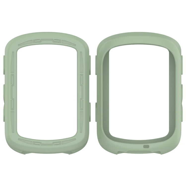 For Garmin Edge 840 / Edge 540 Stopwatch Armor Silicone Protective Case(Green) - Watch Cases by PMC TechLife | Online Shopping South Africa | PMC TechLife