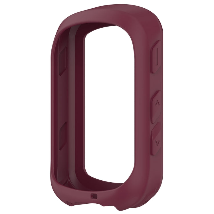 For Garmin Edge 840 / Edge 540 Stopwatch Armor Silicone Protective Case(Wine Red) - Watch Cases by PMC Jewellery | Online Shopping South Africa | PMC Jewellery