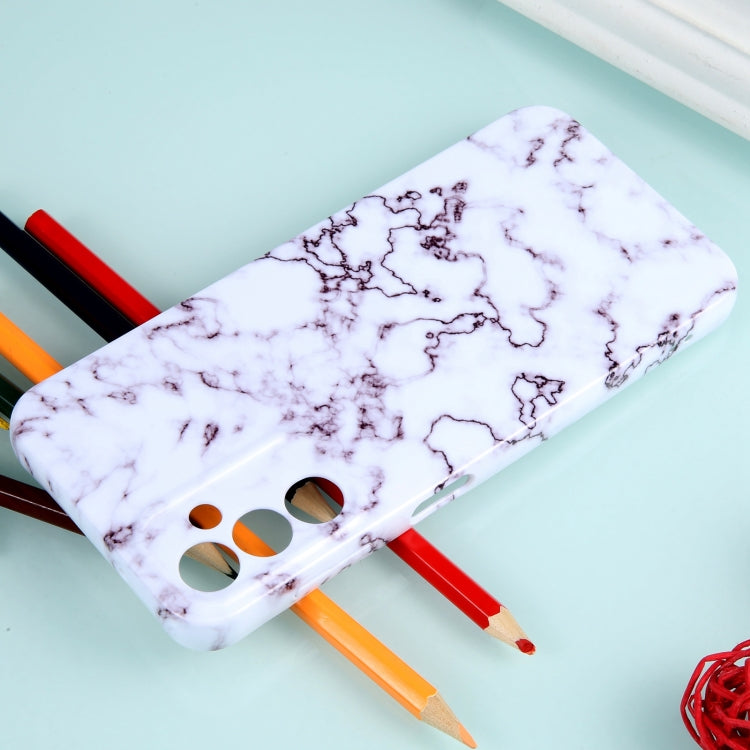 For Samsung Galaxy S23 5G Marble Pattern Phone Case(Red White) - free shipping - PMC TechLife - Order now!