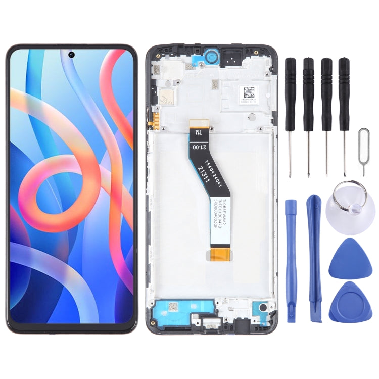 OEM Material LCD Screen For Xiaomi Redmi Note 11T 5G Digitizer Full Assembly with Frame - LCD Screen by PMC Jewellery | Online Shopping South Africa | PMC Jewellery