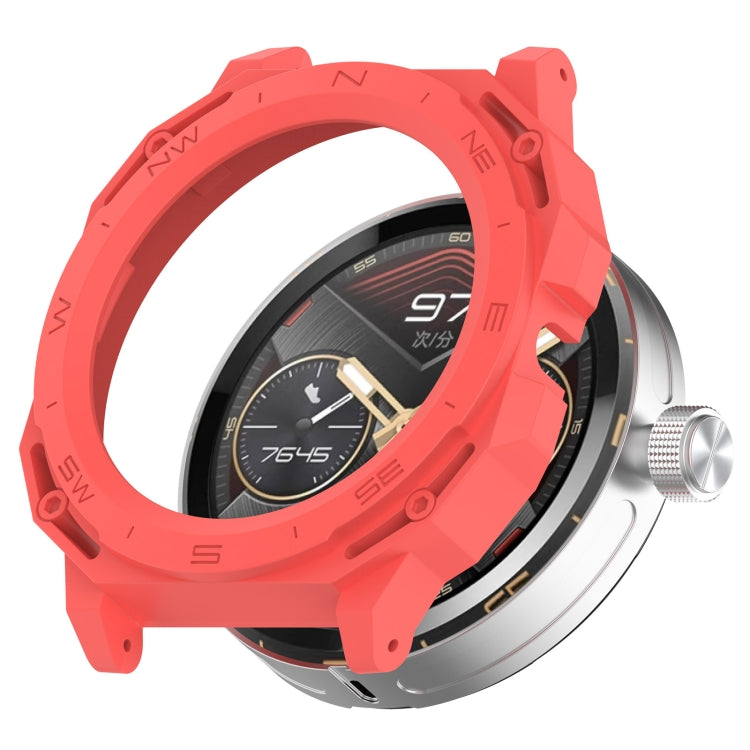 For Huawei Watch GT Cyber Armor Hollow Watch Protective Case(Red) - Watch Cases by PMC TechLife | Online Shopping South Africa | PMC TechLife