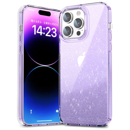 For iPhone 14 Pro Star Solid Color Phone Case(Purple) - iPhone 14 Pro Cases by PMC Jewellery | Online Shopping South Africa | PMC Jewellery