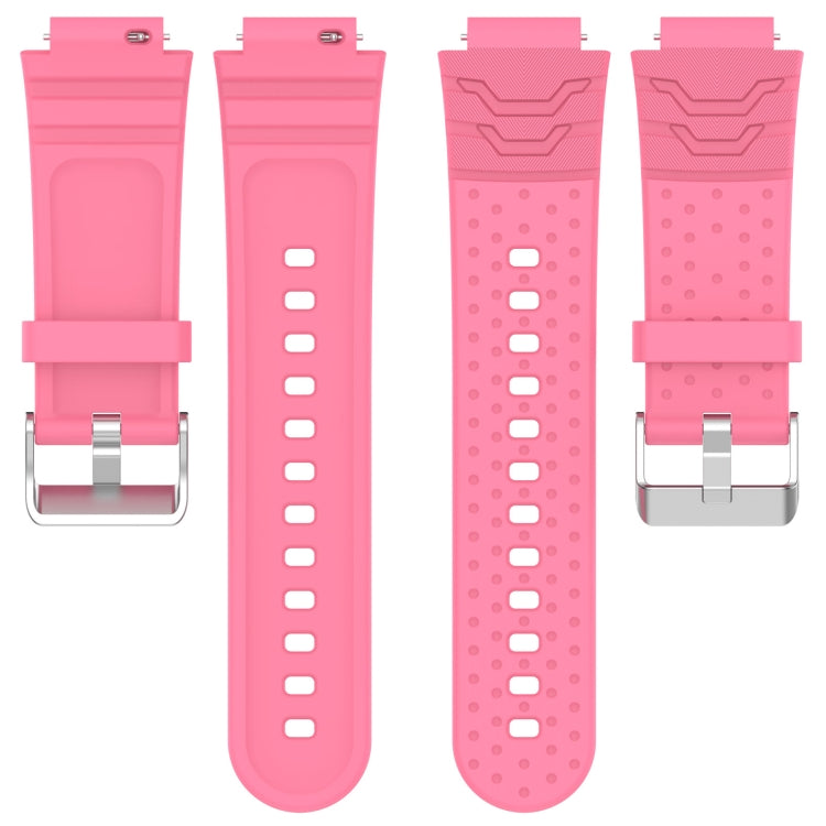 For Xplora X5 / X5 Play Children Watch Silicone Replacement Watch Band(Pink) - Watch Bands by PMC Jewellery | Online Shopping South Africa | PMC Jewellery