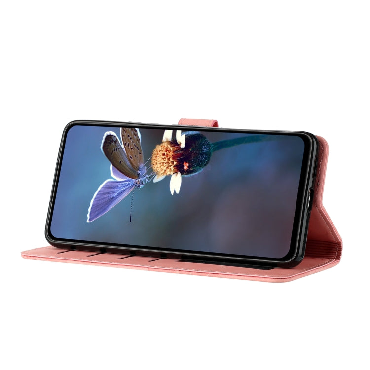 For Xiaomi Redmi 9 Flower Embossing Pattern Leather Phone Case(Pink) - free shipping - PMC TechLife - Order now!