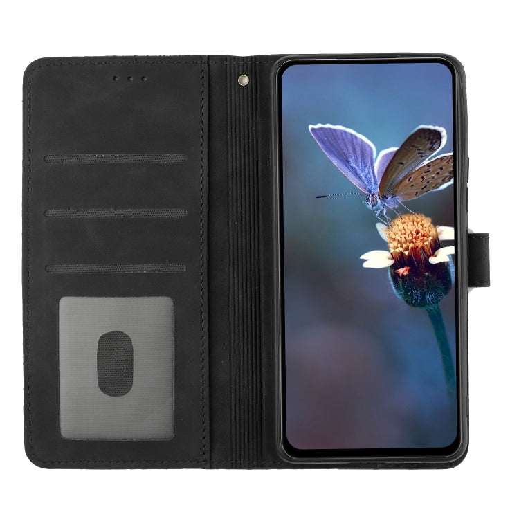 For Xiaomi Redmi Note 12 Pro 5G Flower Embossing Pattern Leather Phone Case(Black) - free shipping - PMC TechLife - Order now!