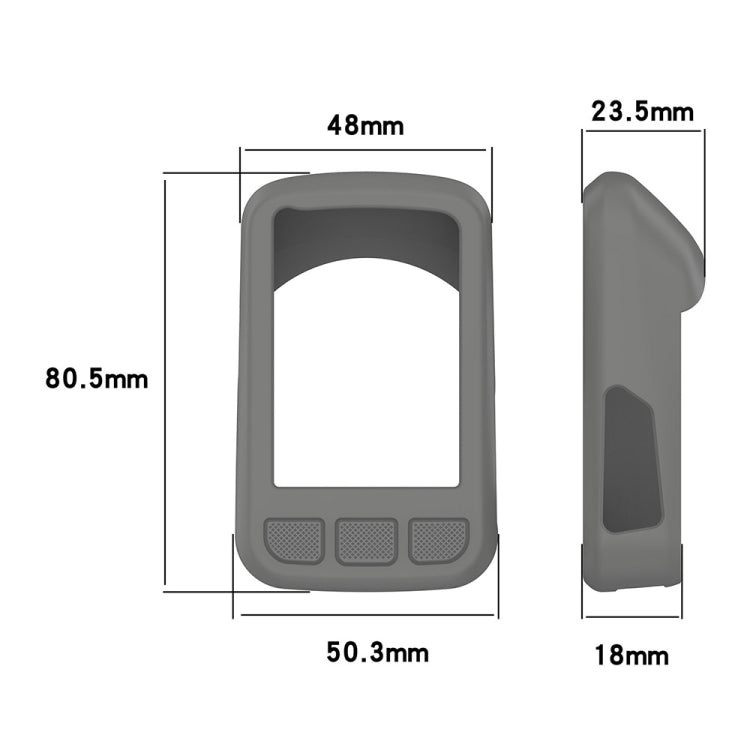 For Wahoo Elemnt Bolt V2 WFCC5 Stopwatch Silicone Protective Case(Orange) - Watch Case by PMC TechLife | Online Shopping South Africa | PMC TechLife