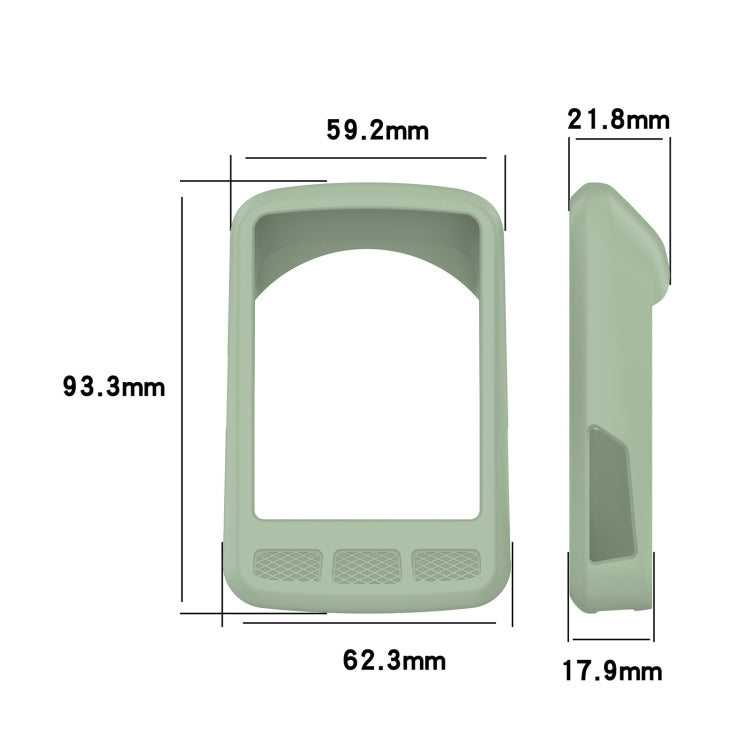 For Wahoo Elemnt Roam WFCC4 Stopwatch Silicone Protective Case(Midnight Blue) - Watch Case by PMC TechLife | Online Shopping South Africa | PMC TechLife