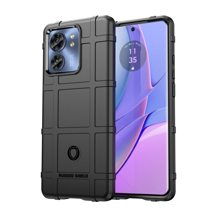 For Motorola Egde 40 Full Coverage Shockproof TPU Phone Case(Black) - Motorola Cases by PMC TechLife | Online Shopping South Africa | PMC TechLife | Buy Now Pay Later Mobicred