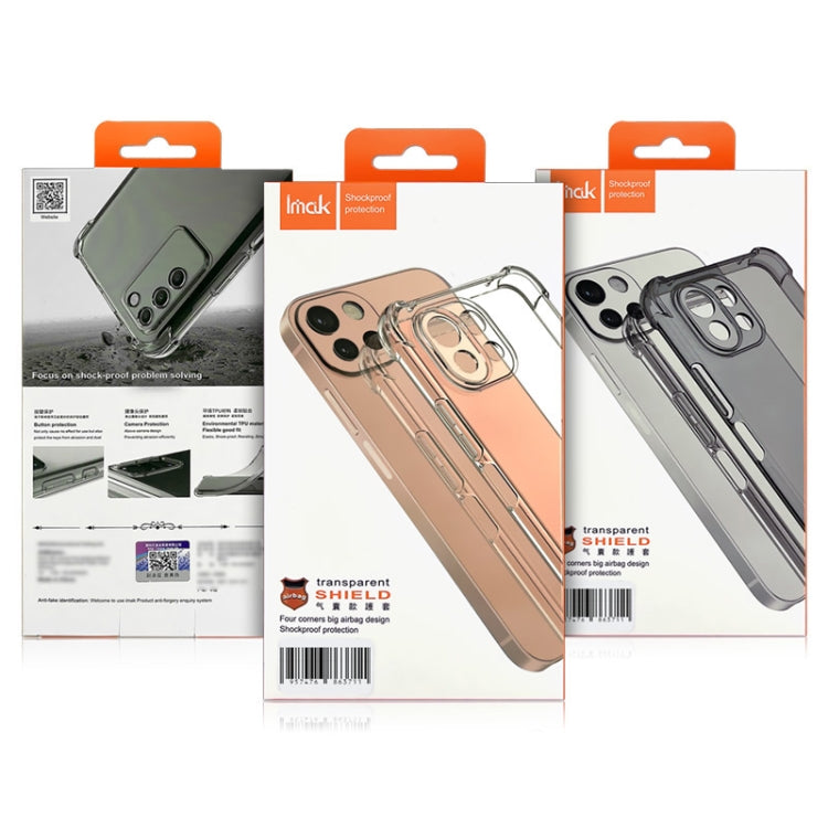 For Asus ROG Phone 7 Ultimate imak Shockproof Airbag TPU Phone Case(Transparent) - ASUS Cases by imak | Online Shopping South Africa | PMC Jewellery