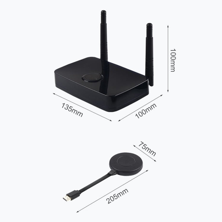 Measy UHD200 Wireless HDMI Transmitter and Receiver, Transmission Distance: 100m - Set Top Box & Accessories by Measy | Online Shopping South Africa | PMC Jewellery | Buy Now Pay Later Mobicred