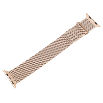 For Apple Watch SE 2022 40mm Milanese Metal Magnetic Watch Band(Retro Gold) - Watch Bands by PMC Jewellery | Online Shopping South Africa | PMC Jewellery