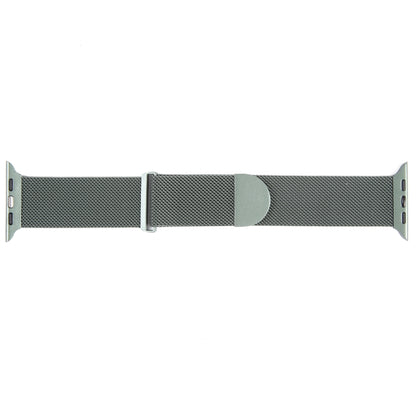 For Apple Watch SE 2022 40mm Milanese Metal Magnetic Watch Band(Pine Green) - Watch Bands by PMC Jewellery | Online Shopping South Africa | PMC Jewellery