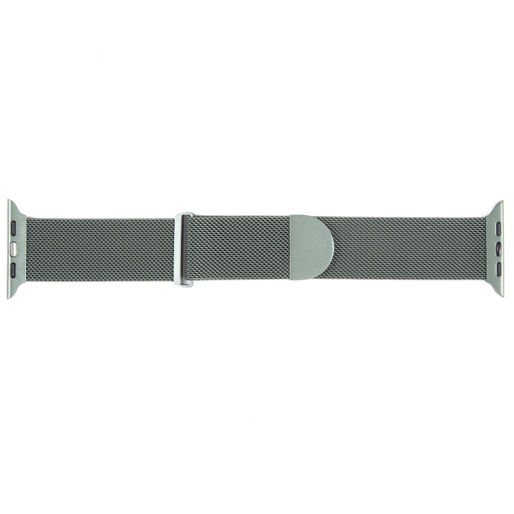 For Apple Watch SE 2022 44mm Milanese Metal Magnetic Watch Band(Pine Green) - Watch Bands by PMC Jewellery | Online Shopping South Africa | PMC Jewellery