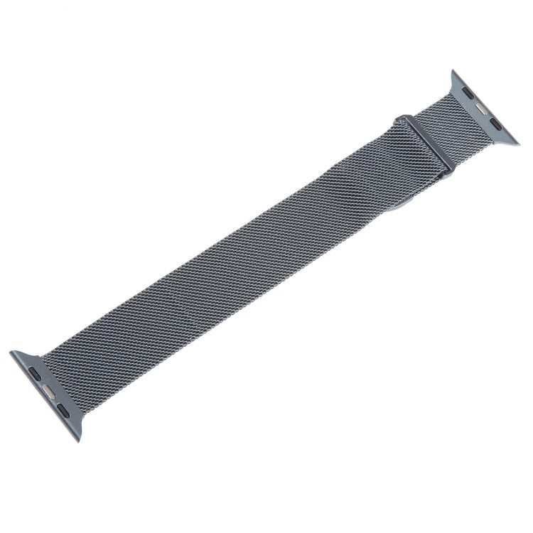 For Apple Watch SE 40mm Milanese Metal Magnetic Watch Band(Space Grey) - Watch Bands by PMC Jewellery | Online Shopping South Africa | PMC Jewellery