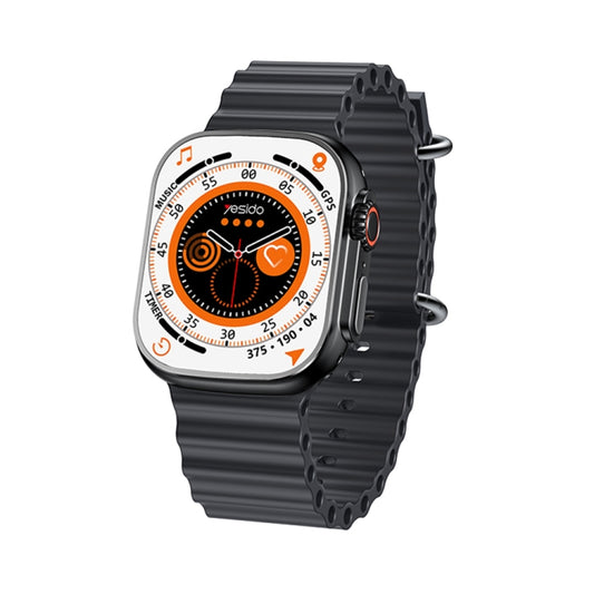 Yesido IO20 2.03 inch IP67 Waterproof Smart Watch, Support Heart Rate / Blood Oxygen Monitoring(Black) - Smart Watches by Yesido | Online Shopping South Africa | PMC Jewellery
