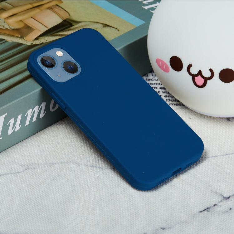 For iPhone 15 Solid Color Silicone Phone Case(Cobalt Blue) - iPhone 15 Cases by PMC Jewellery | Online Shopping South Africa | PMC Jewellery