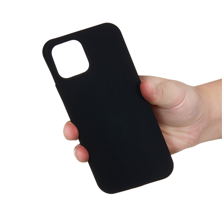 For iPhone 15 Pro Max Solid Color Silicone Phone Case(Black) - iPhone 15 Pro Max Cases by PMC TechLife | Online Shopping South Africa | PMC TechLife