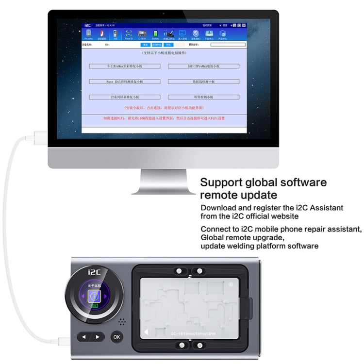 i2C T20 Intelligent Motherboard Middle Layered Heating Platform For iPhone X-14 Series, Plug:US - free shipping - PMC TechLife - Order now!