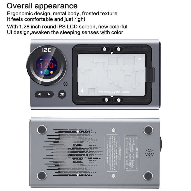 i2C T20 Heating Platform Module For iPhone X / 11 Series - Repair Platform by i2C | Online Shopping South Africa | PMC TechLife | Buy Now Pay Later Mobicred