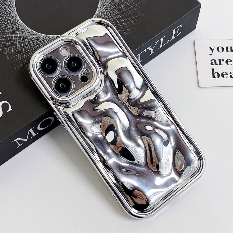 For iPhone X / XS Electroplating Meteorite Texture TPU Phone Case(Silver) - free shipping - PMC TechLife - Order now!