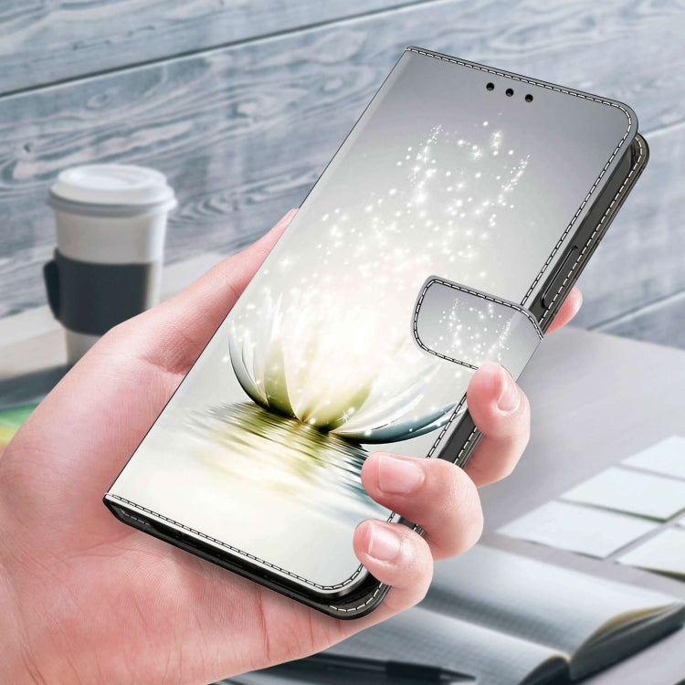 For Xiaomi Redmi A1+ / A2 / A2+ Crystal 3D Shockproof Protective Leather Phone Case(Light Lotus) - free shipping - PMC TechLife - Order now!