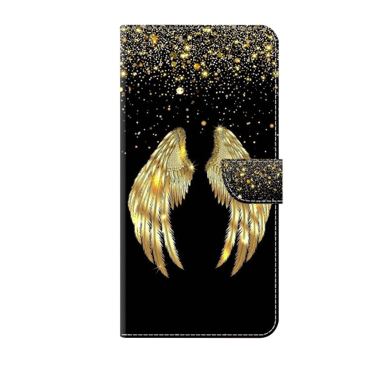 For Xiaomi Redmi 9 Crystal 3D Shockproof Protective Leather Phone Case(Golden Wings) - free shipping - PMC TechLife - Order now!