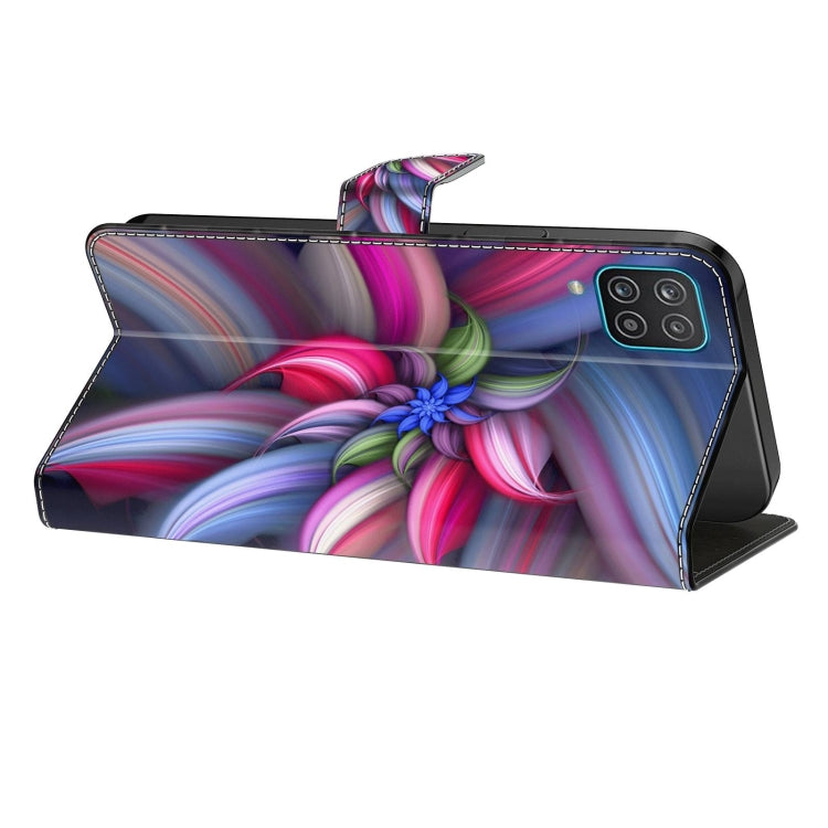 For Xiaomi Redmi 9A Crystal 3D Shockproof Protective Leather Phone Case(Colorful Flower) - Xiaomi Cases by PMC Jewellery | Online Shopping South Africa | PMC Jewellery