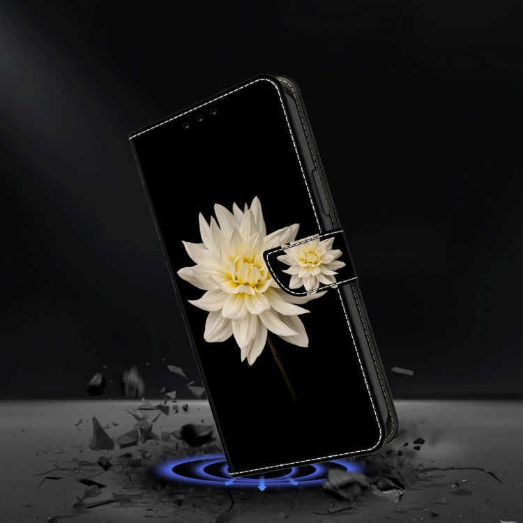 For Xiaomi Redmi 10 Crystal 3D Shockproof Protective Leather Phone Case(White Flower) - free shipping - PMC TechLife - Order now!