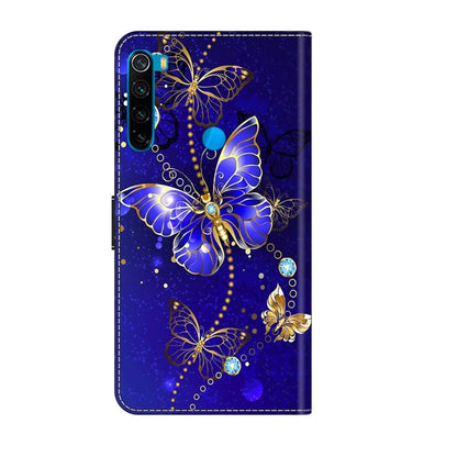 For Xiaomi Redmi Note 8 Crystal 3D Shockproof Protective Leather Phone Case(Diamond Butterfly) - Xiaomi Cases by PMC Jewellery | Online Shopping South Africa | PMC Jewellery