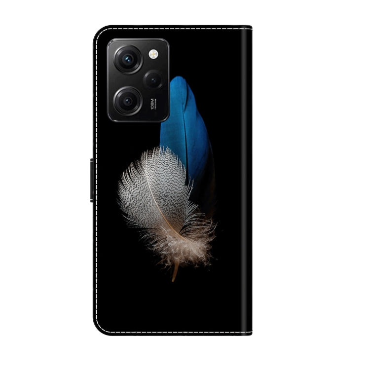 For Xiaomi Redmi Note 12 Pro Global Crystal 3D Shockproof Protective Leather Phone Case(Two Branches) - free shipping - PMC TechLife - Order now!