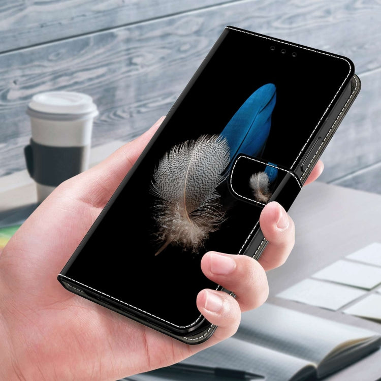 For Xiaomi Redmi Note 12 Pro Global Crystal 3D Shockproof Protective Leather Phone Case(Two Branches) - free shipping - PMC TechLife - Order now!
