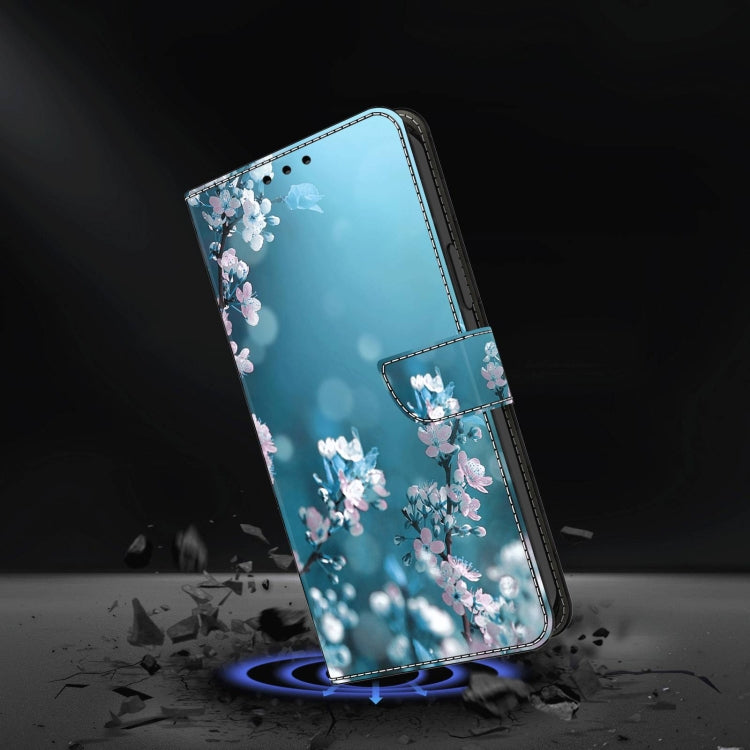 For Xiaomi Redmi Note 12 Pro+ Crystal 3D Shockproof Protective Leather Phone Case(Plum Flower) - free shipping - PMC TechLife - Order now!