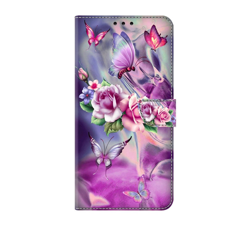 For Xiaomi Redmi Note 12 4G Crystal 3D Shockproof Protective Leather Phone Case(Butterfly) - free shipping - PMC TechLife - Order now!