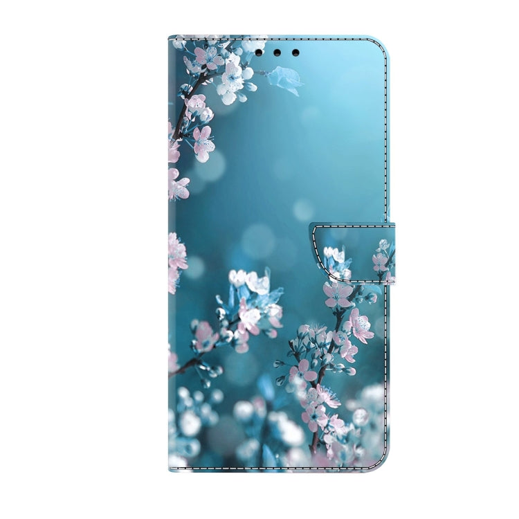 For Xiaomi Redmi Note 12 4G Crystal 3D Shockproof Protective Leather Phone Case(Plum Flower) - Xiaomi Cases by PMC Jewellery | Online Shopping South Africa | PMC Jewellery