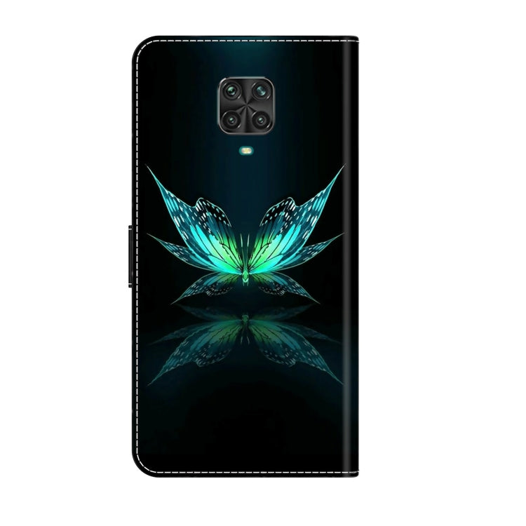 For Xiaomi Redmi Note 9 Pro Crystal 3D Shockproof Protective Leather Phone Case(Reflection Dutterfly) - free shipping - PMC TechLife - Order now!