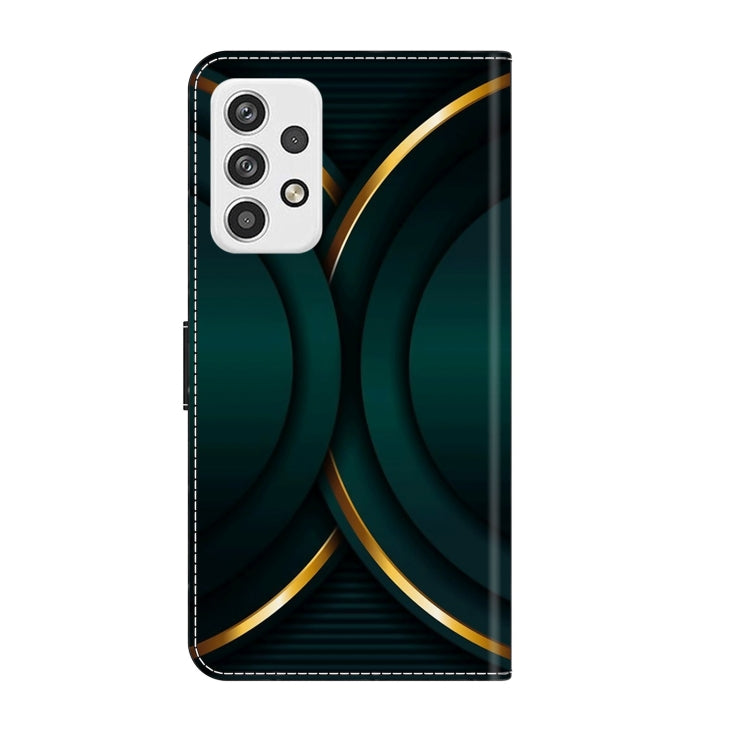 For Samsung Galaxy A23 5G Crystal 3D Shockproof Protective Leather Phone Case(Gold Outline) - free shipping - PMC TechLife - Order now!
