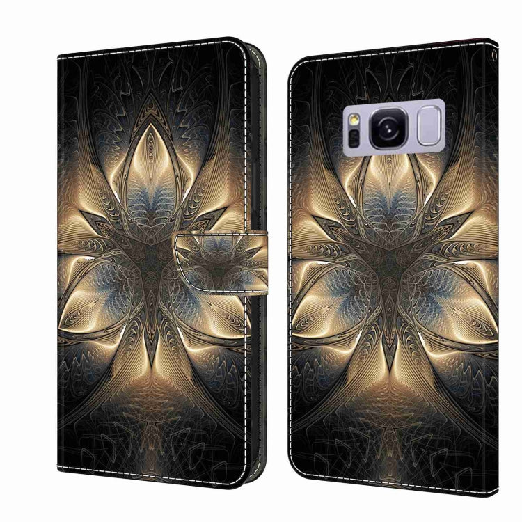 For Samsung Galaxy S8+ Crystal 3D Shockproof Protective Leather Phone Case(Luminous Building) - free shipping - PMC TechLife - Order now!