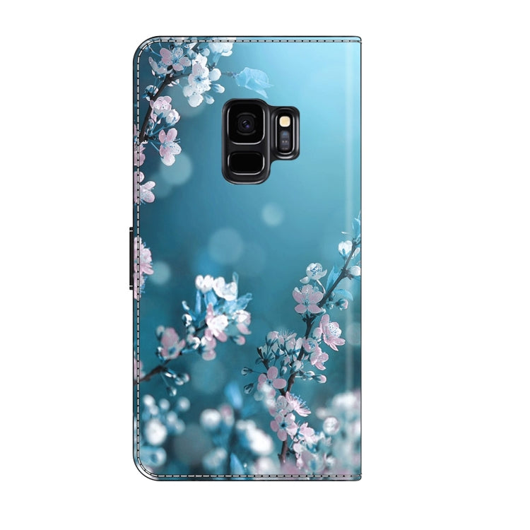 For Samsung Galaxy S9 Crystal 3D Shockproof Protective Leather Phone Case(Plum Flower) - free shipping - PMC TechLife - Order now!