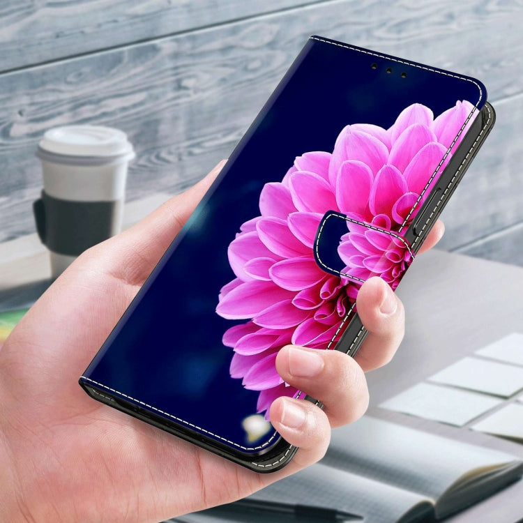 For Samsung Galaxy S21 Crystal 3D Shockproof Protective Leather Phone Case(Pink Petals) - free shipping - PMC TechLife - Order now!